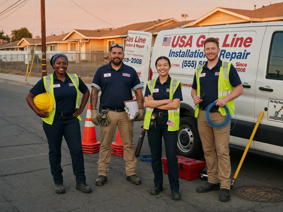 Gas Line Installation company in Ellis Grove, IL